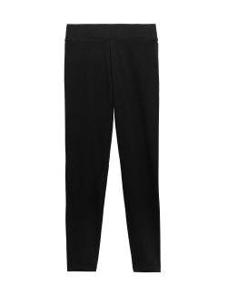 Cotton Rich Plain Leggings (6-16 Yrs)