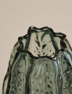 Bright Colour Glass Vase
