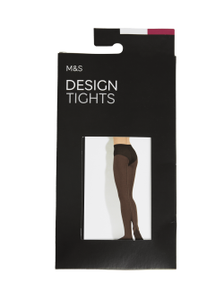 20 Denier Sheer Back Seam Cuban Heel Tights