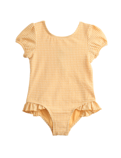 Gingham Swimsuit (2-8 Yrs)