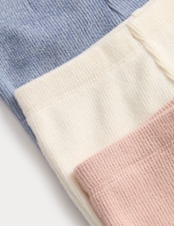 3 Pack Waffle Kickflare Leggings (0-3 Yrs)