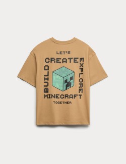 Pure Cotton Minecraft™ T-Shirt (6-16 Yrs)