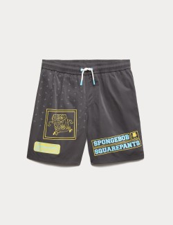 Spongebob Squarepants™ Patterned Swim Shorts (6-16 Yrs)
