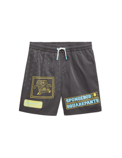 Spongebob Squarepants™ Patterned Swim Shorts (6-16 Yrs)