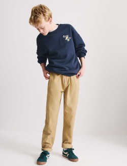 Cotton Rich Graphic Sweatshirt (6-16 Yrs)