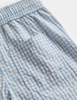 Koupací šhortky z mačkaného materiálu (2–8 let)