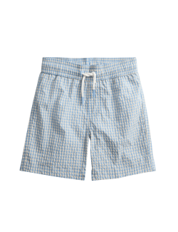 Koupací šhortky z mačkaného materiálu (2–8 let)