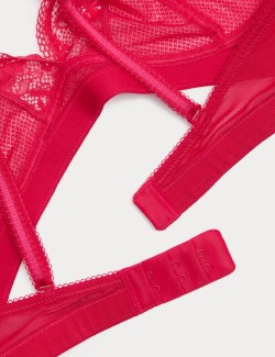 Krajková dekoltová podprsenka bez kostic (A–E)