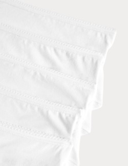 Nízce střižené šortkové kalhotky z bavlny a lycry®, 5 ks v balení