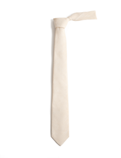 Texturovaná kravata s vysokým podílem lnu
