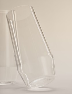 Set of 4 Angular Picnic Hi Ball Glasses