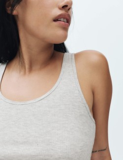 Modal Rich Ribbed Cami Pyjama Top