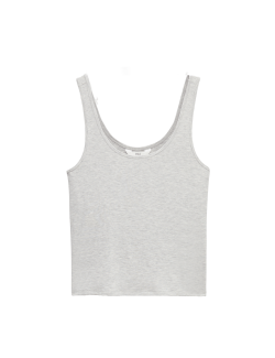 Modal Rich Ribbed Cami Pyjama Top