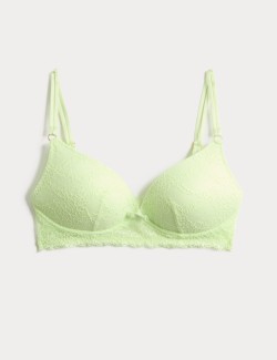 Ida Lace Non Wired Plunge Bra (A-E)