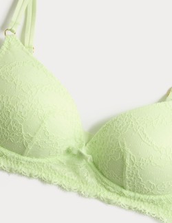 Ida Lace Non Wired Plunge Bra (A-E)
