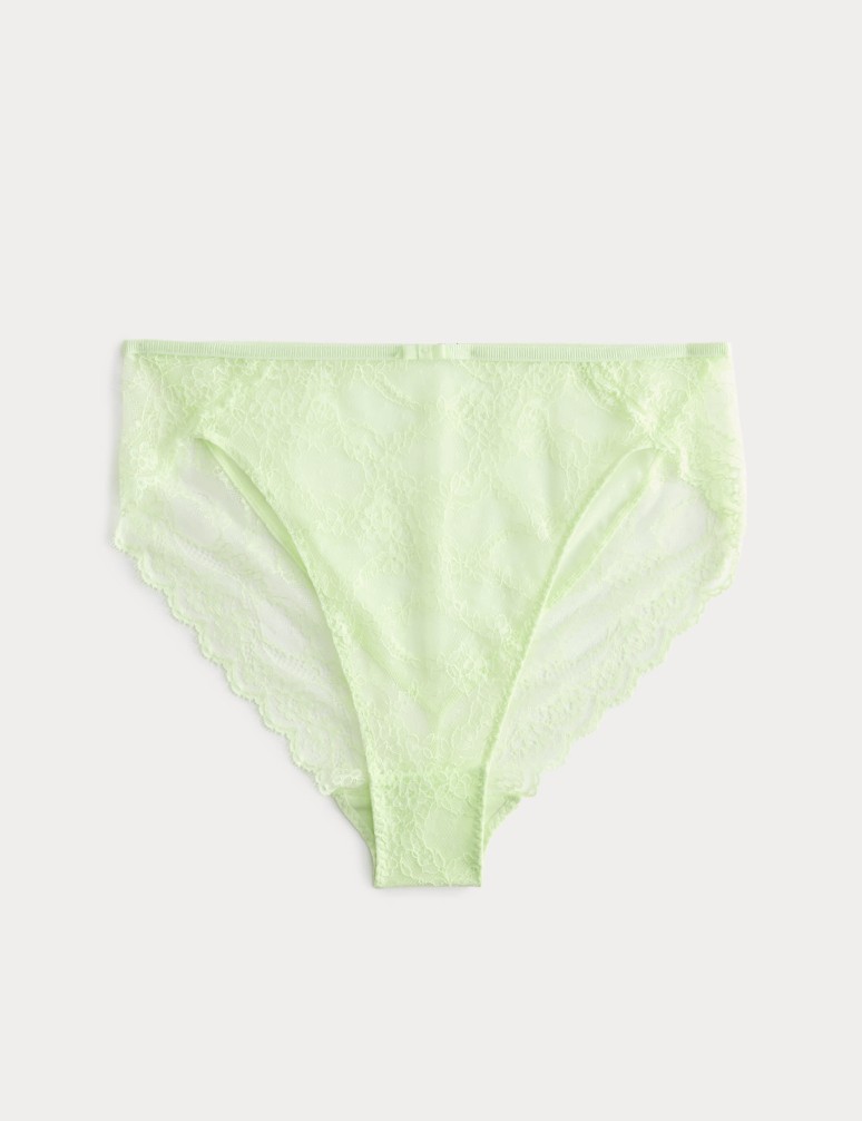 Krajkové kalhotky Ida s vysokým pasem