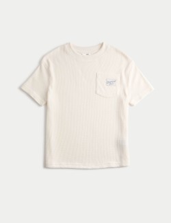 Waffle Breakfast Crew Slogan Pyjama Top (6-16 Years)