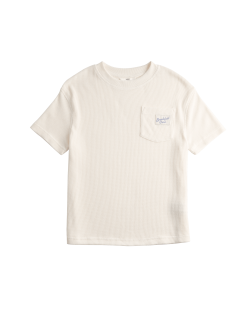 Waffle Breakfast Crew Slogan Pyjama Top (6-16 Years)