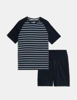 Pure Cotton Striped Pyjama Set