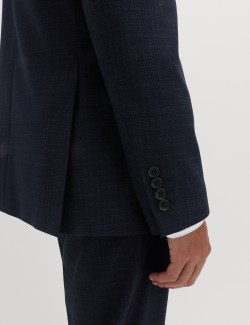 Regular Fit Textured Stretch Jacket