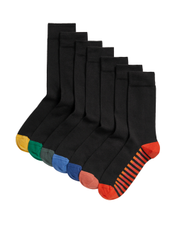 7pk Cool & Fresh™ Striped Socks