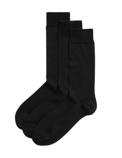 3pk Luxury Egyptian Cotton Socks