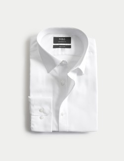 Regular Fit Pure Cotton Non Iron Shirt