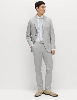 Tailored Fit Stretch Suit Jacket