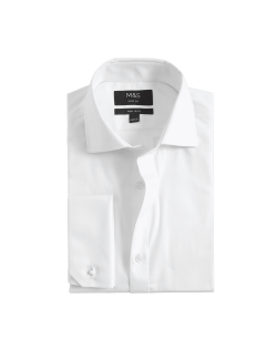 Slim Fit Non Iron Pure Cotton Shirt