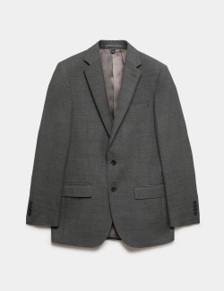 Regular Fit Pure Wool Suit Jacket