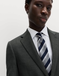 Regular Fit Pure Wool Suit Jacket