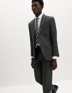 Regular Fit Pure Wool Suit Jacket