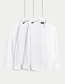 3 Pack Regular Fit Long Sleeve Shirts