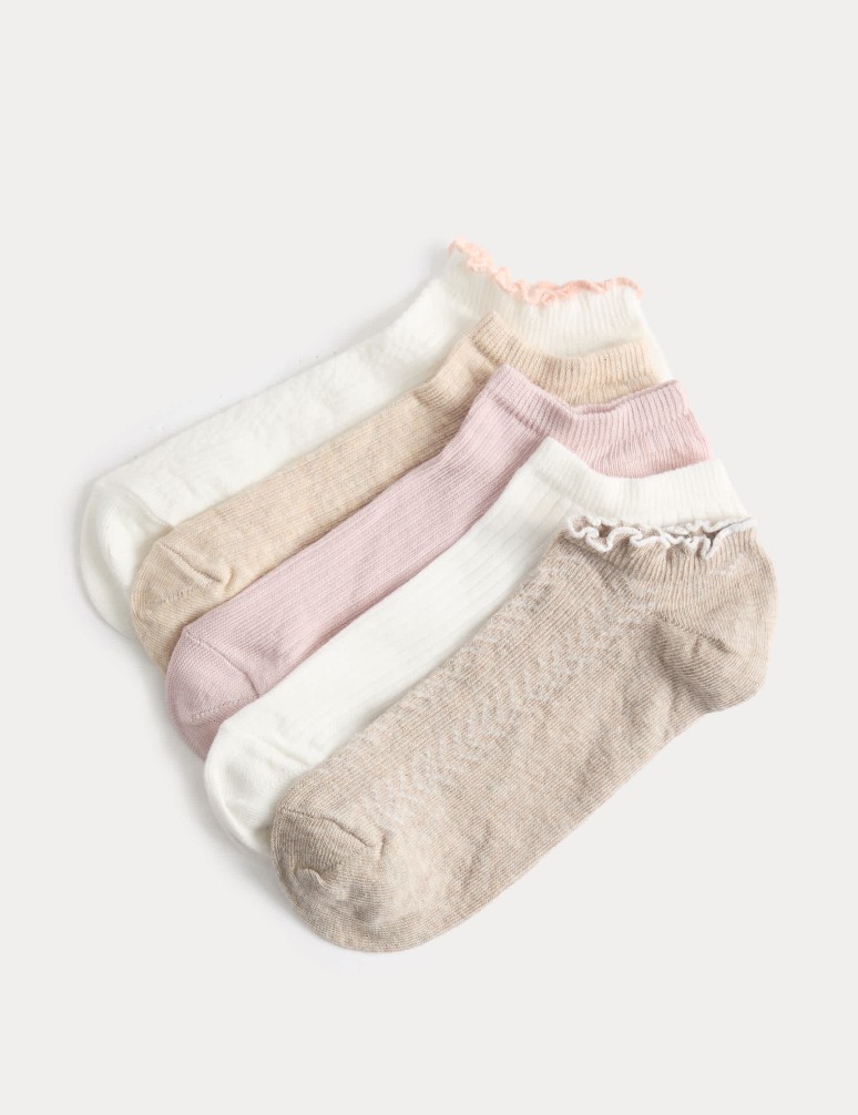 5 Pack Cotton Rich Pelerine Trainer Liners™