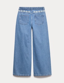 Denim Embroidered Jeans (6-16 Yrs)