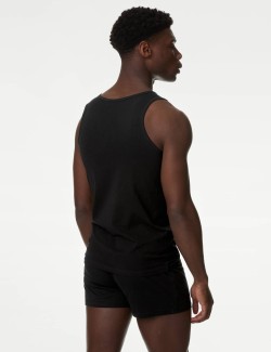 Tílka s vysokým obsahem bavlny a s technologií Cool & Fresh™, 3 ks v balení