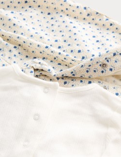 2 Piece Pure Cotton Dungarees with Blouse (0-6 Years)