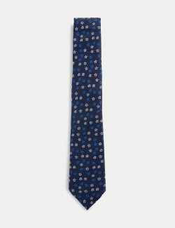 Slim Floral Tie