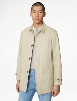 Cotton Blend Mac with Stormwear™