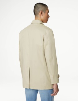 Cotton Blend Mac with Stormwear™