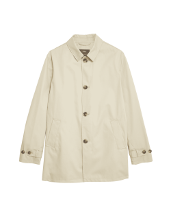 Cotton Blend Mac with Stormwear™