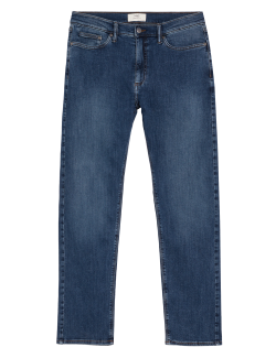 Straight Fit Stretch Jeans