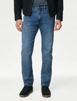 Straight Fit Stretch Jeans