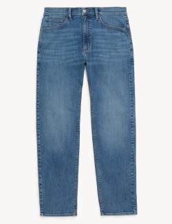 Straight Fit Stretch Jeans