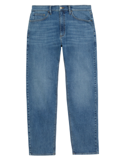 Straight Fit Stretch Jeans