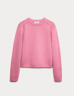 Cotton Rich Cropped Jumper