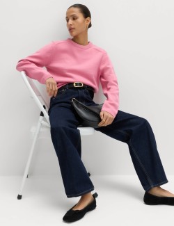Cotton Rich Cropped Jumper