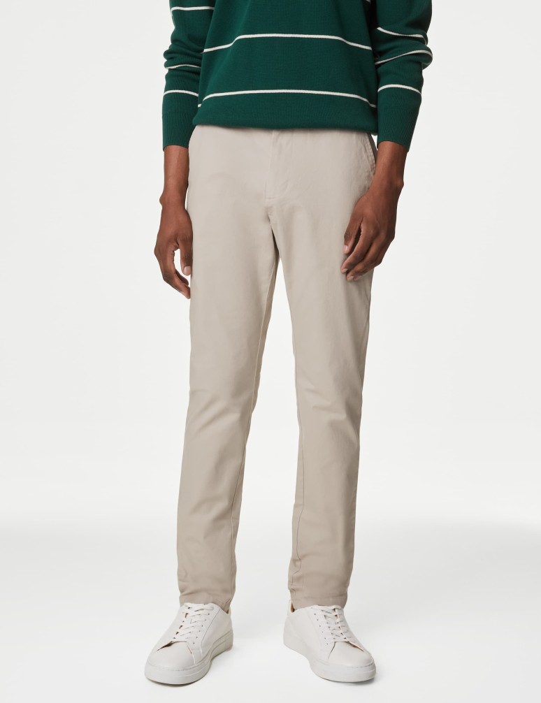 Skinny Fit Stretch Chinos