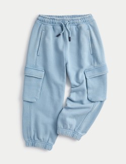 Pure Cotton Cargo Joggers (2-10 Yrs)
