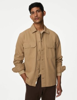 Pure Cotton Overshirt